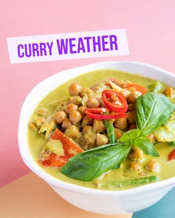 Me; *a single raindrop falls from the sky* sure it's curry weather, isn't it? ​​​​​​​​
​​​​​​​​
Orde...